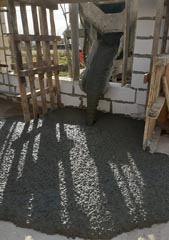 поставка бетона для фундамента частного дома в Репниково в Чеховском районе